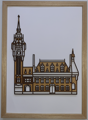 Calais - Hôtel de ville et Beffroi